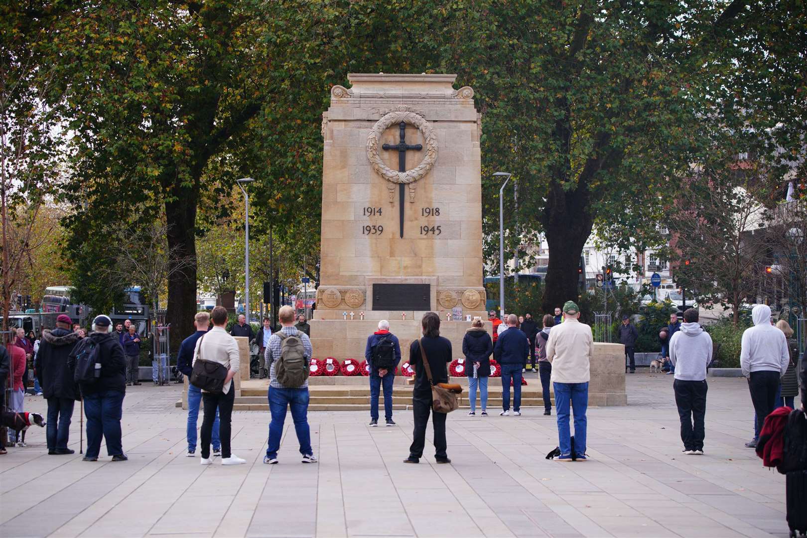 The Cenotaph in Bristol (Ben Birchall/PA)