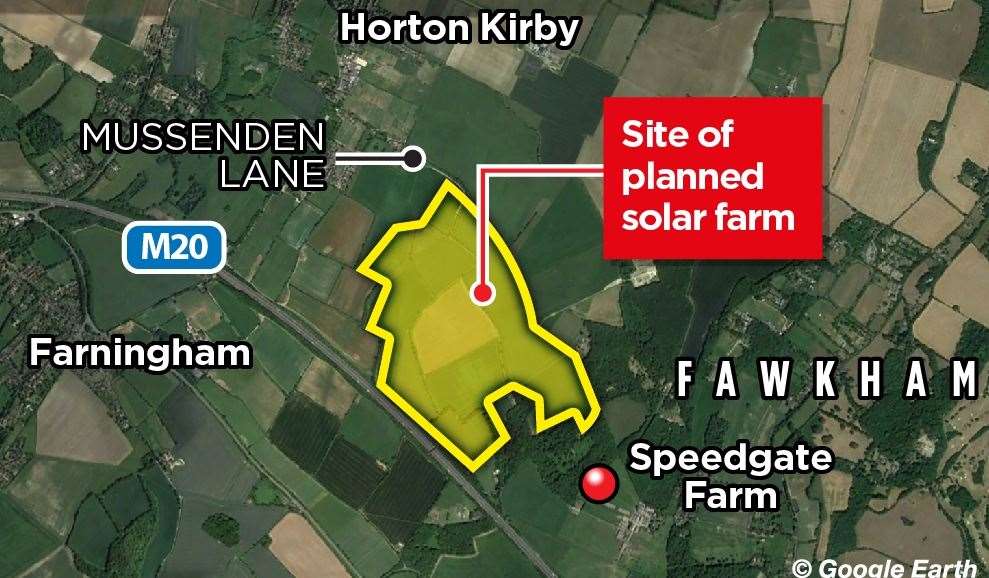 Chimmens Solar Farm was refused permission by Sevenoaks council earlier this year