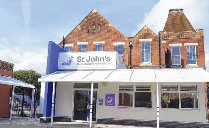 St John's Primary School in Northgate, Canterbury