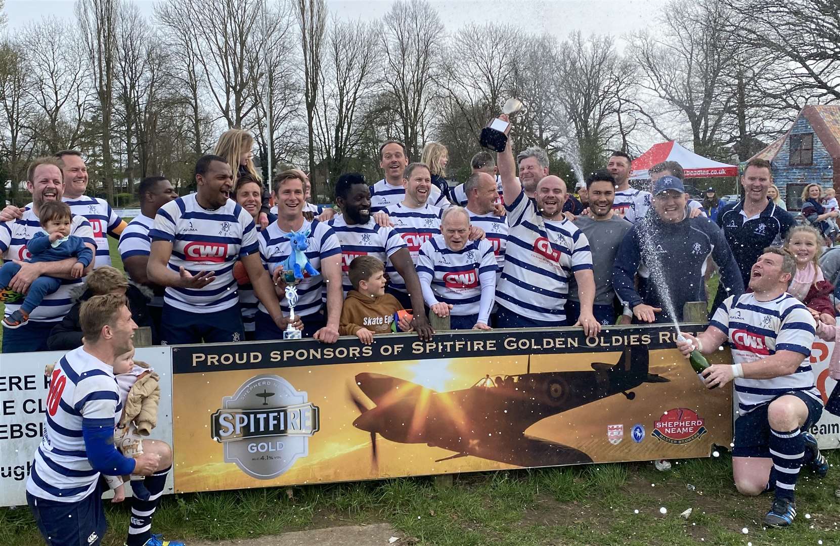 Cup winners Westcombe Park. Picture: Richard Ewence / Maidstone RFC