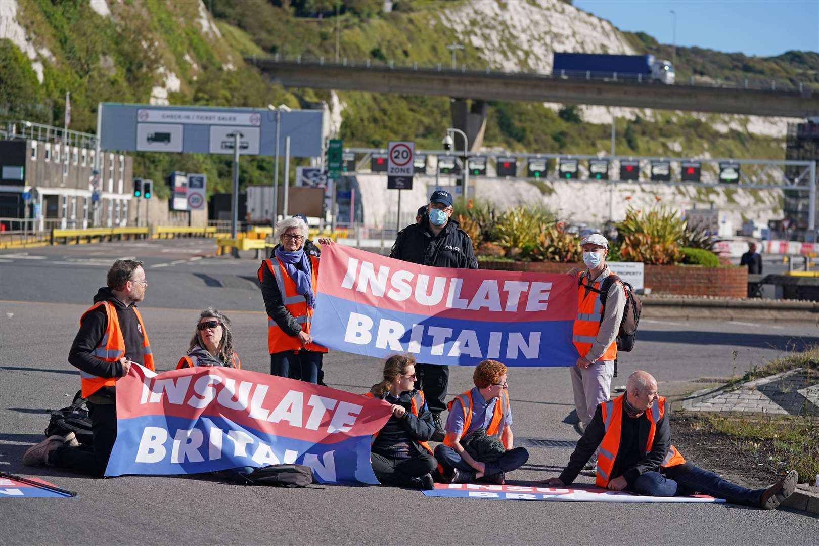 Activists from the Extinction Rebellion offshoot have blocked major roads since September 13 (Gareth Fuller/PA)