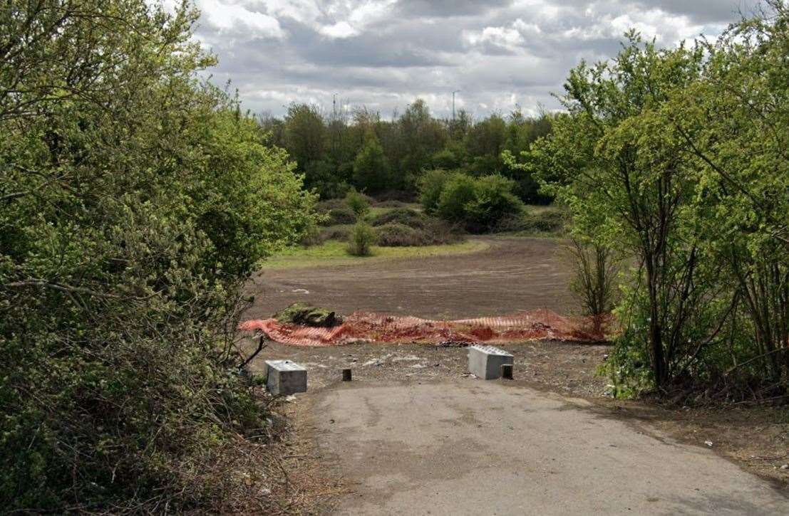 The organiser of motocross racing on the Cloverleaf roundabout in Ashford has been fined again. Picture: Google Street View