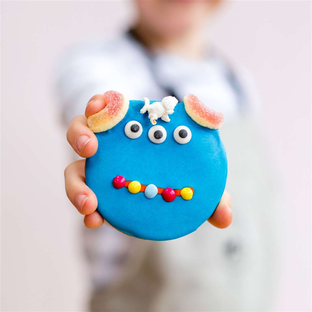 Personalised Children’s Monster Bake And Craft Kit (notonthehighstreet/PA)