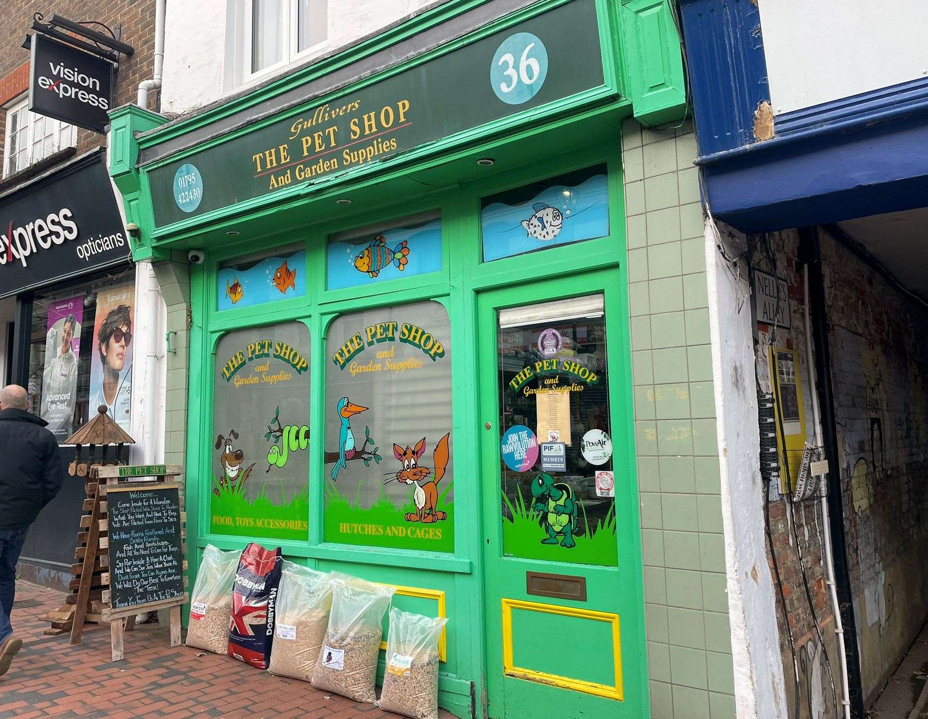 The Pet Shop in Sittingbourne High Street. Picture: Joe Crossley