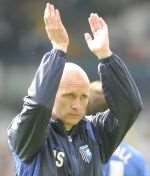 Gills boss Mark Stimson has been joined by his son at Priestfield