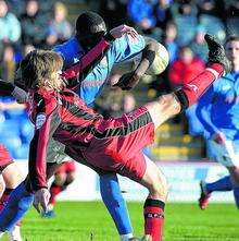 Gillingham defender Matt Lawrence made his 600th career appearance against Shrewsbury