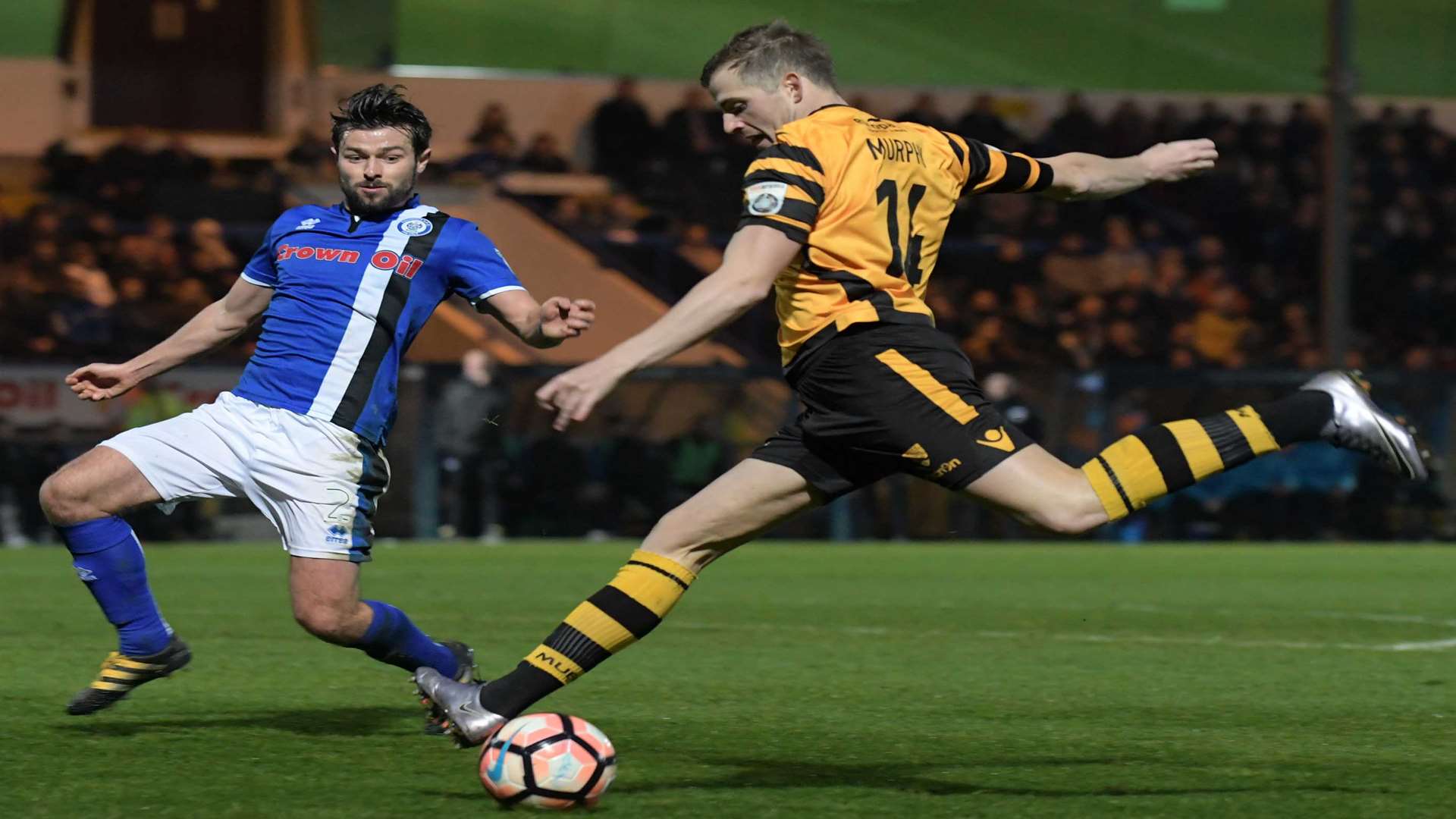 Maidstone winger Tom Murphy Picture: Barry Goodwin