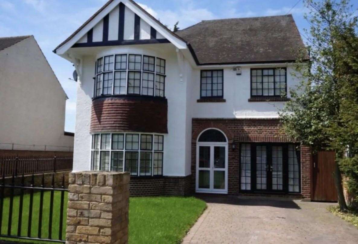 The four-bed detached house in Lennox Road. Picture: Zoopla / Balgores Gravesend