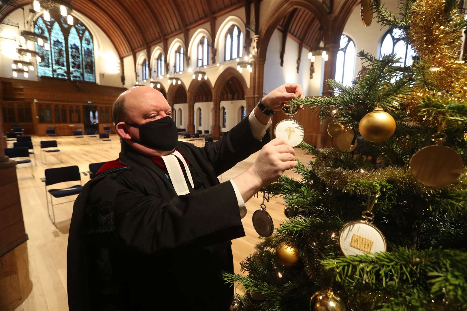 The Very Rev Derek Browning said kindness is the theme this year (Andrew Milligan/PA)