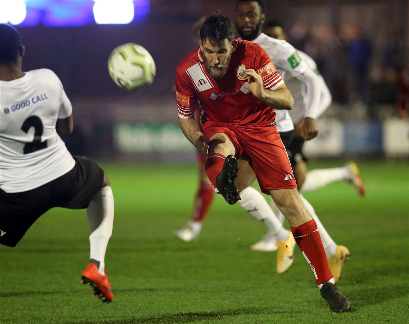 Whitstable went down 6-1 to Dartford in the delayed 2019/20 Kent Senior Cup final at Dartford. Picture: PSP Images (53313409)