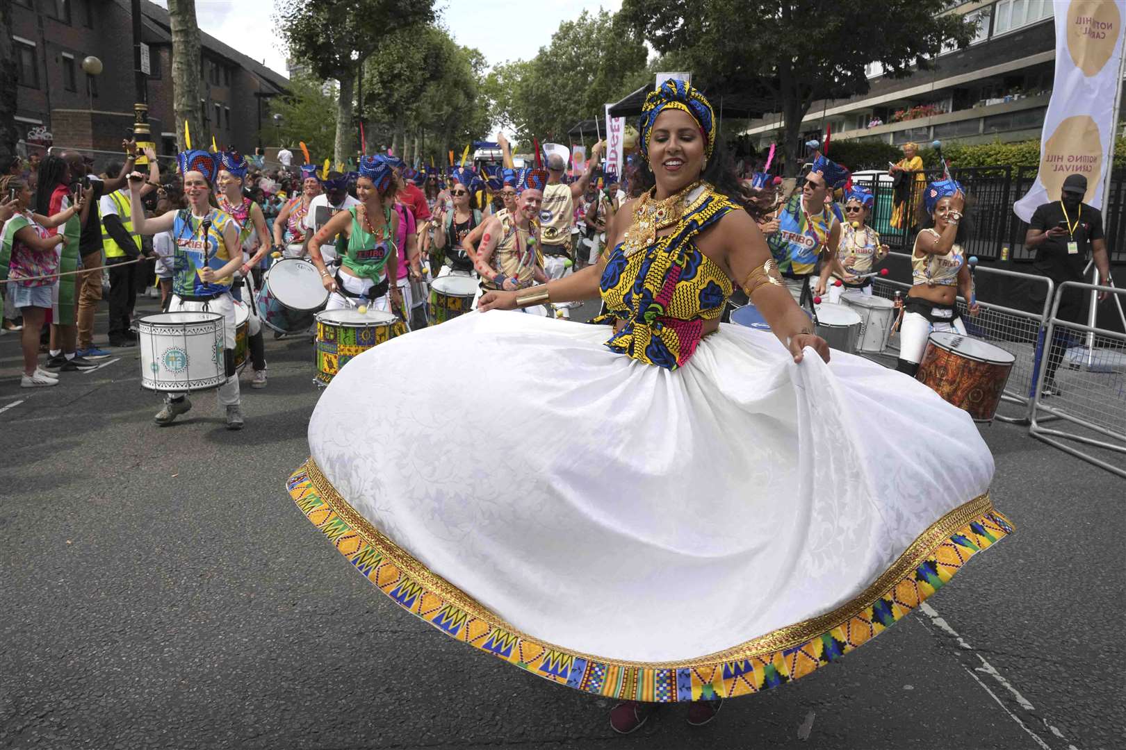 The festival celebrates Caribbean culture (Jeff Moore/PA)