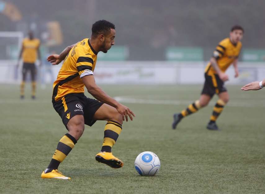 Vas Karagiannis on his Maidstone return Picture: Andy Jones