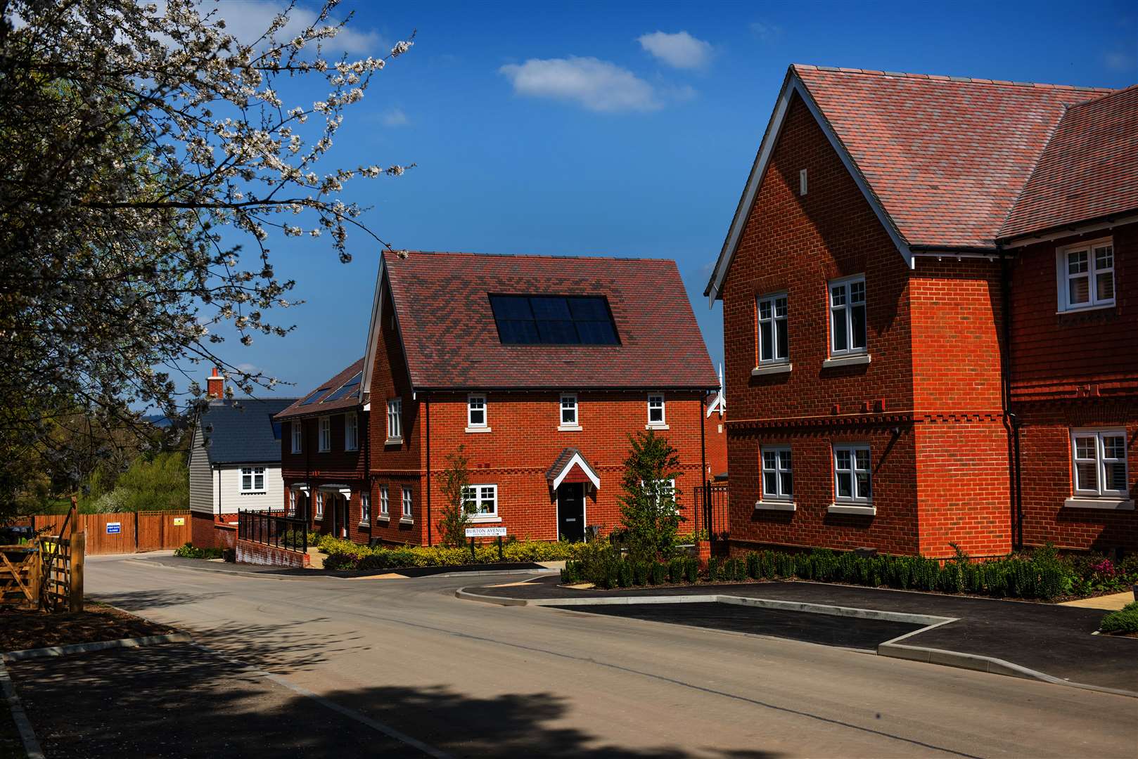 Homes at the Imperial Park development in Maidstone