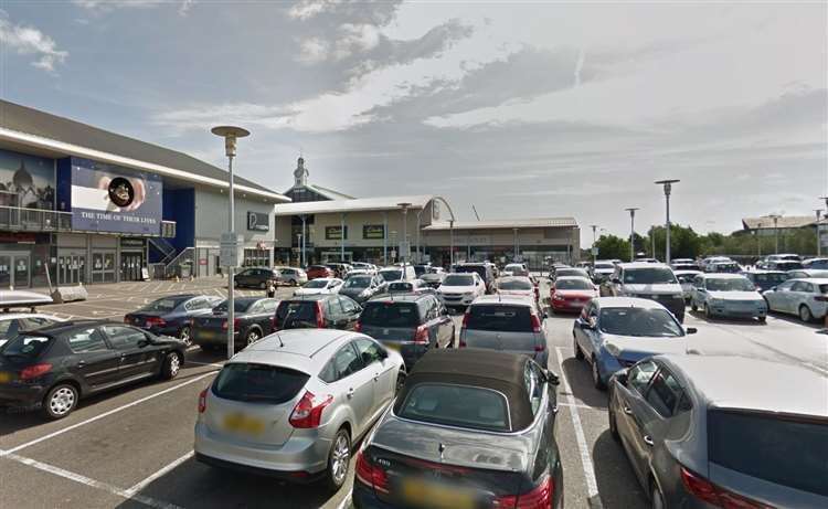 The order also covers the Chatham Dockside Outlet Centre and its associated car parks. Picture: Google