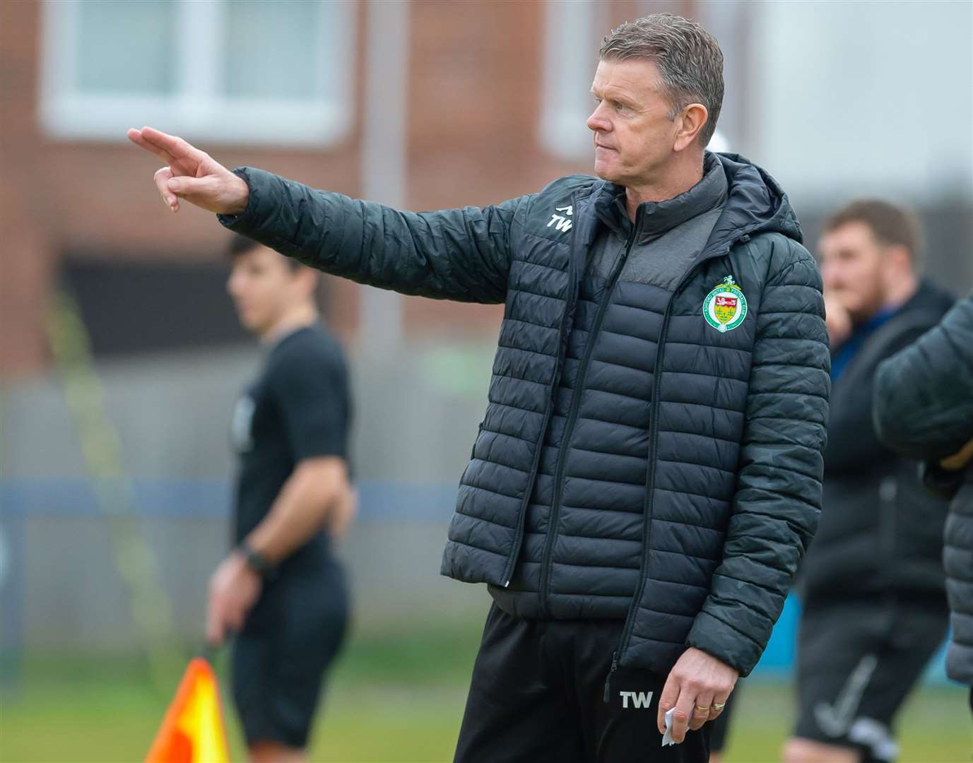 Ashford United manager Tommy Warrilow. Picture: Ian Scammell