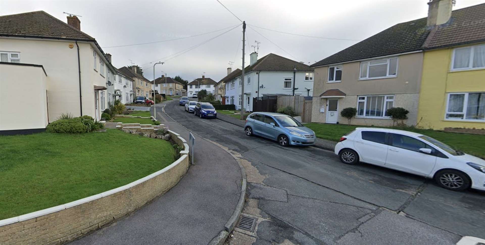 The suspect was brought to a stop on Littlebrook Road. Picture: Google St View