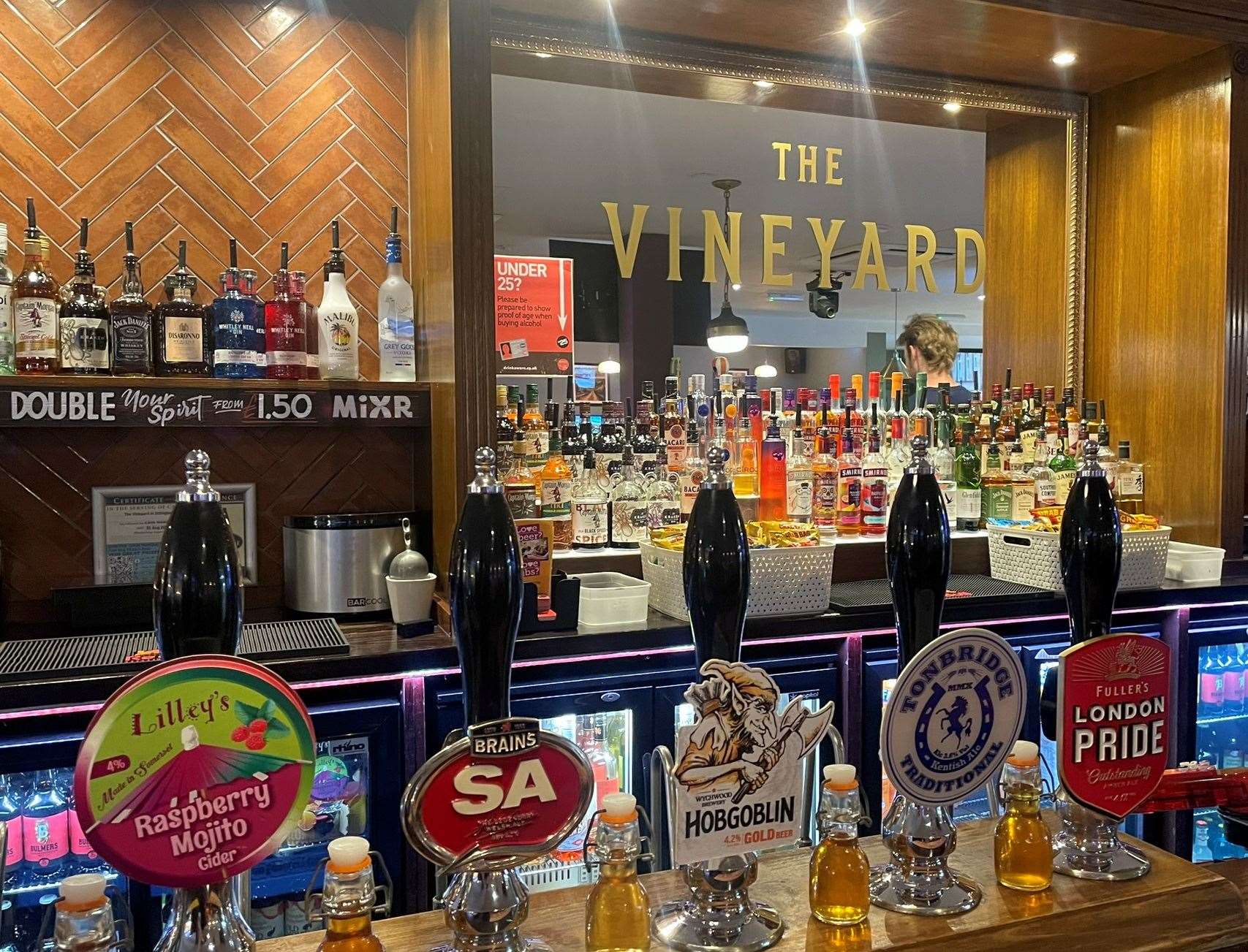 The Vineyard bar has been renovated. Picture: Joe Crossley