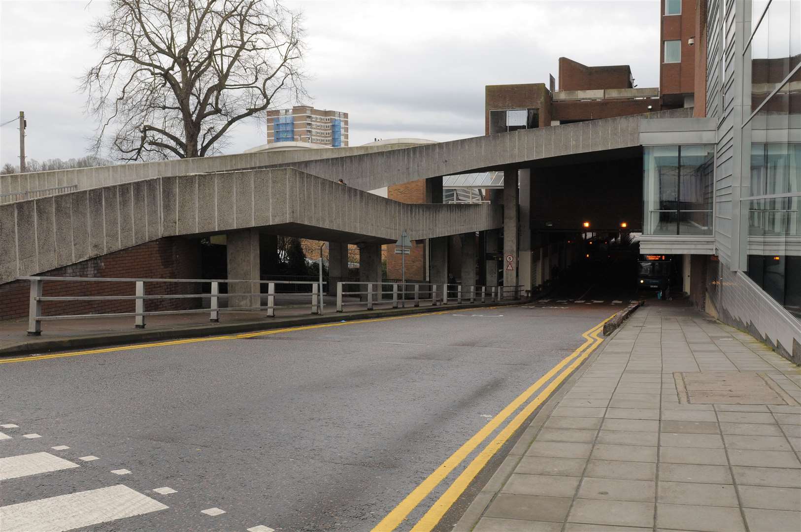 Maidstone bus station is next to The Mall and Sainsbury’s. Picture: Steve Crispe