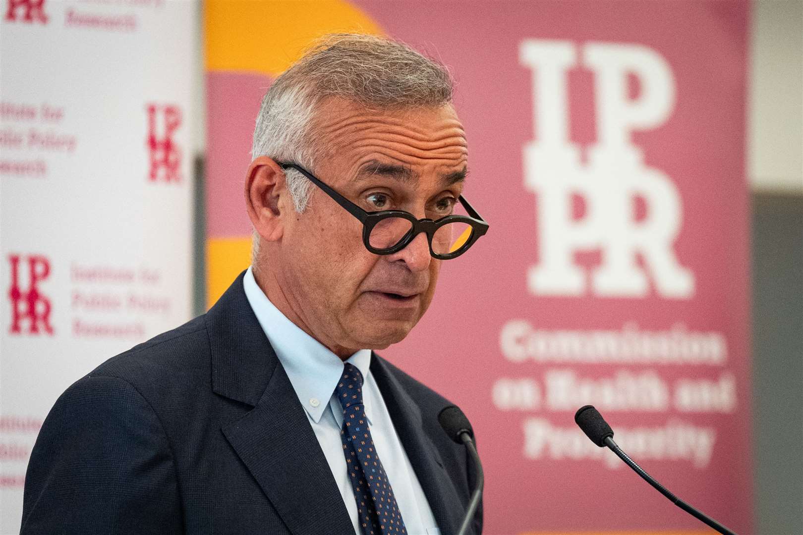 Lord Darzi, co-chairman of the IPPR Commission, said in his report that the NHS was in ‘serious trouble’ (Aaron Chown/PA)