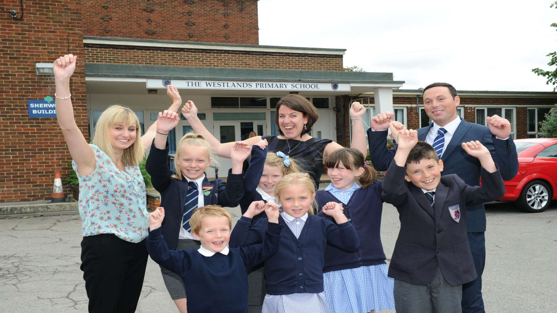Interim headteacher Louise Hopkins is celebrating the latest Ofsted report