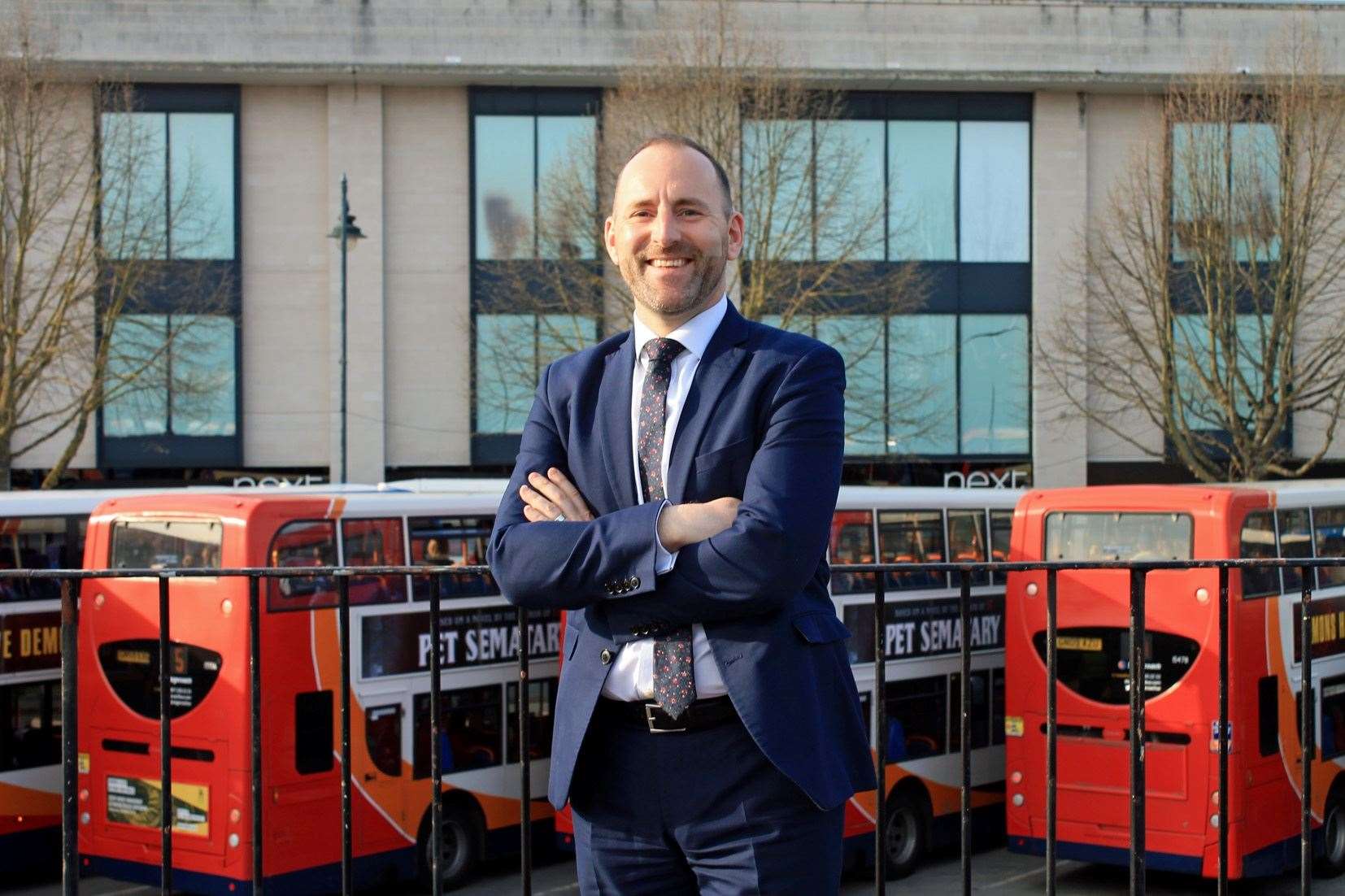 Stagecoach South East’s managing director Joel Mitchell confirmed the service connecting Lympne to the William Harvey would be reinstated