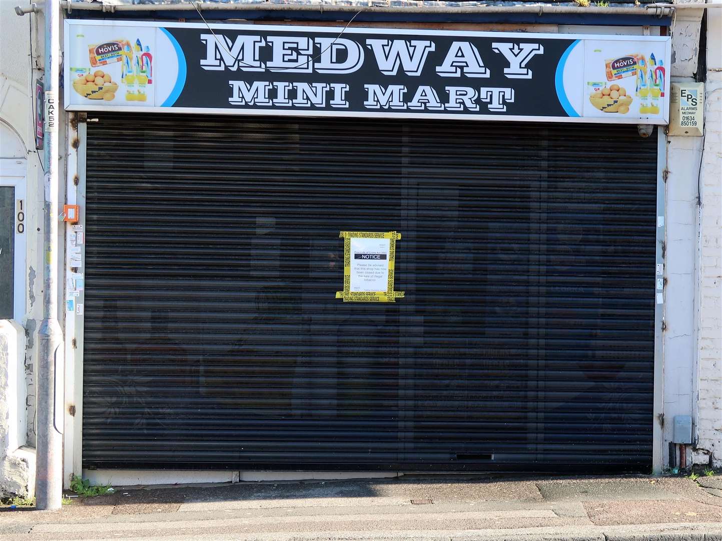 Medway Mini Mart, in Canterbury Street, Gillingham was shut down for selling illegal tobacco (5288736)