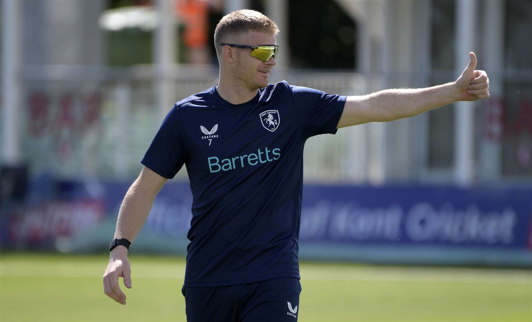 Kent skipper Sam Billings will skip the 2023 Indian Premier League. Picture: Barry Goodwin