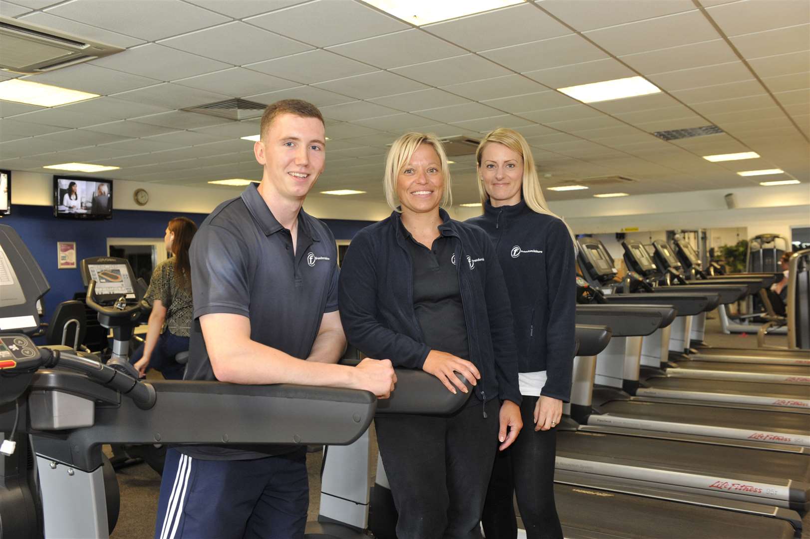 Brad Holland, Gemma St.Louis and Sarah Owen at Sandwich Leisure