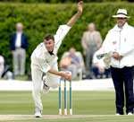 Ryan McLaren in bowling action. Picture: MATT WALKER