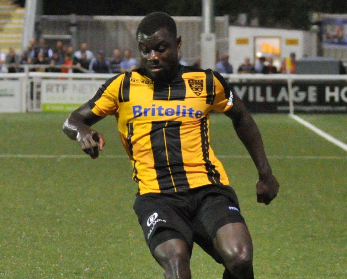 Seth Nana Twumasi in action against Leyton Orient Picture: Steve Terrell