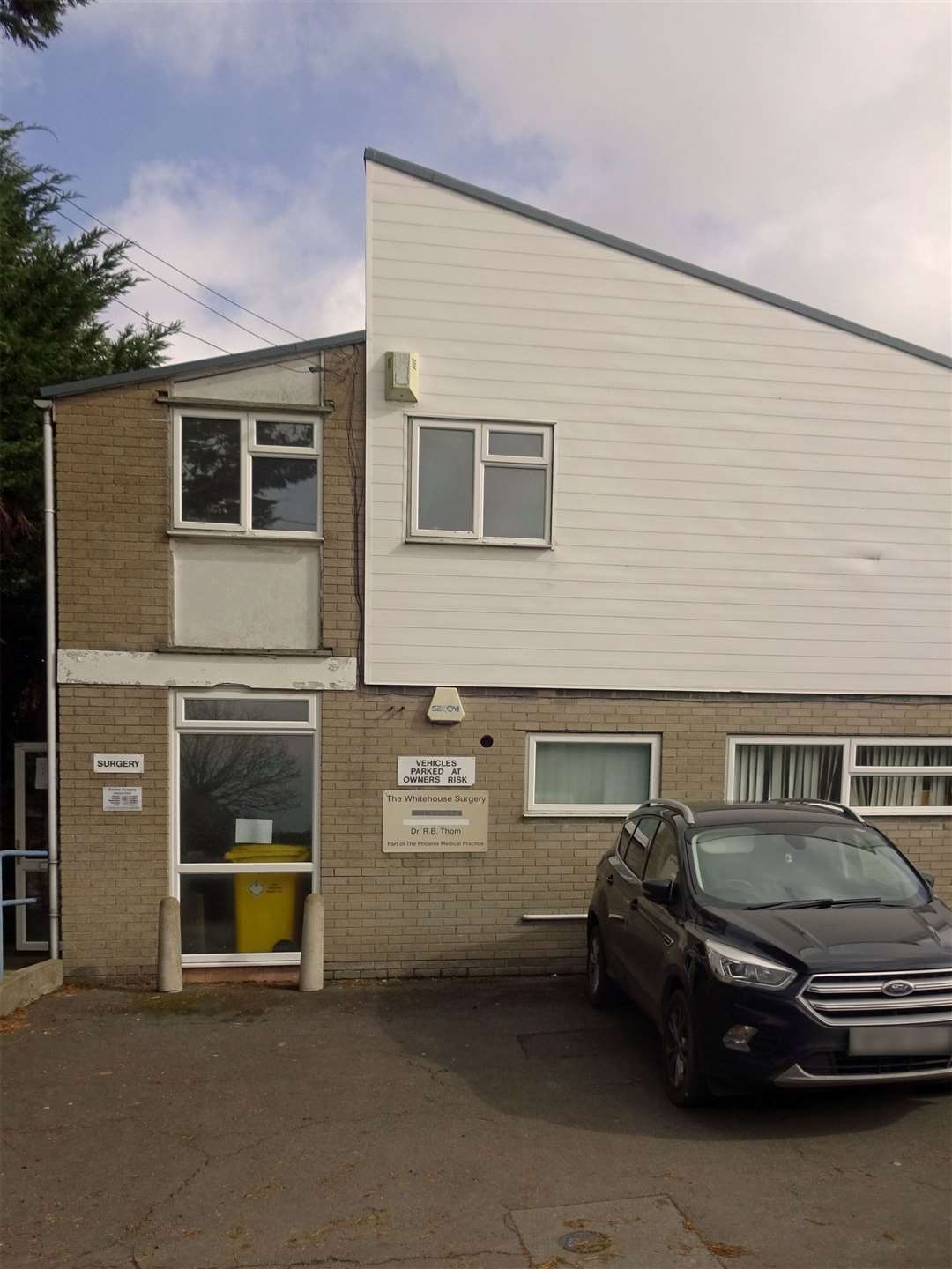 The existing Phoenix surgery annexe at Eccles