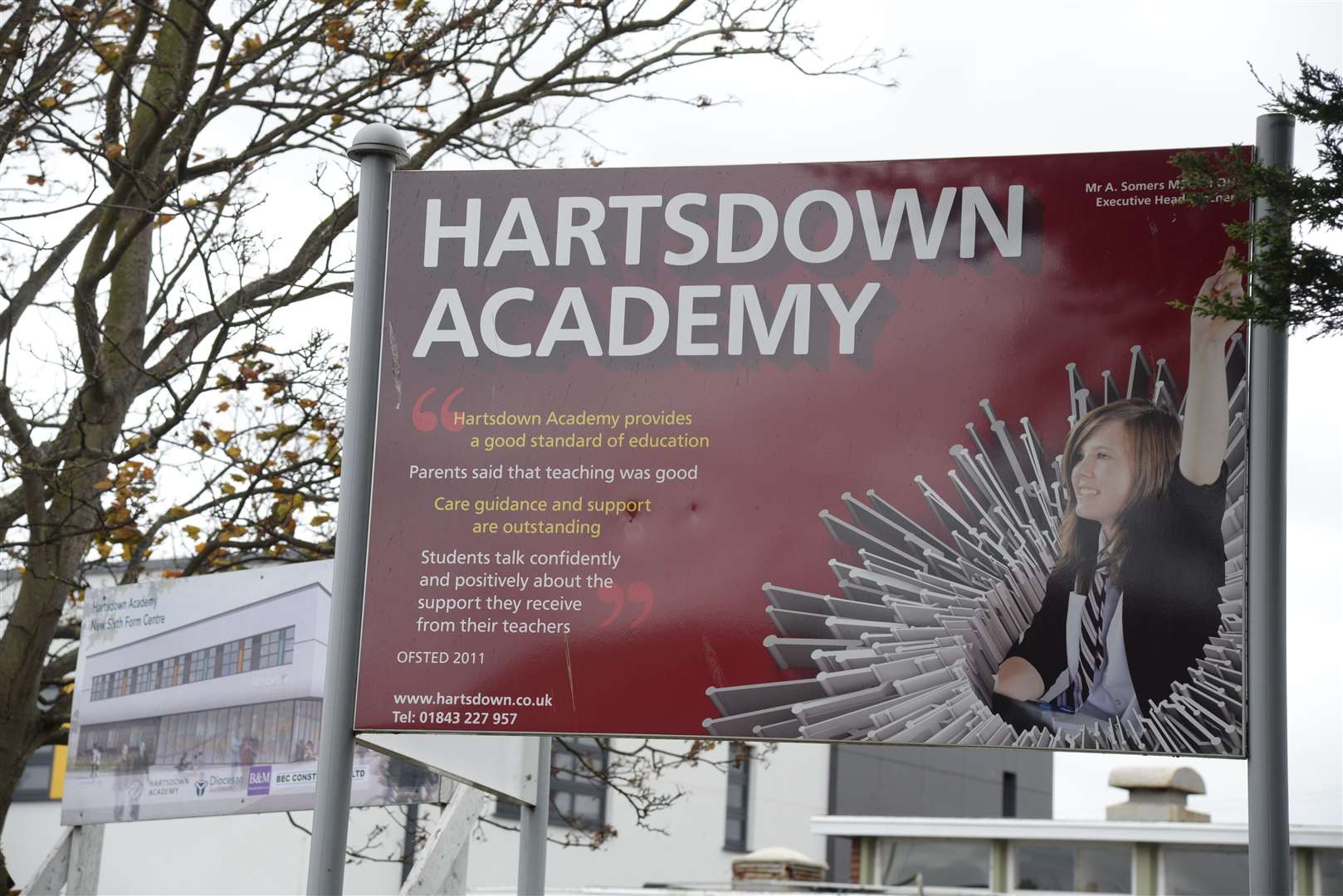 Hartsdown Academy, Margate. Picture: Chris Davey FM4094539.
