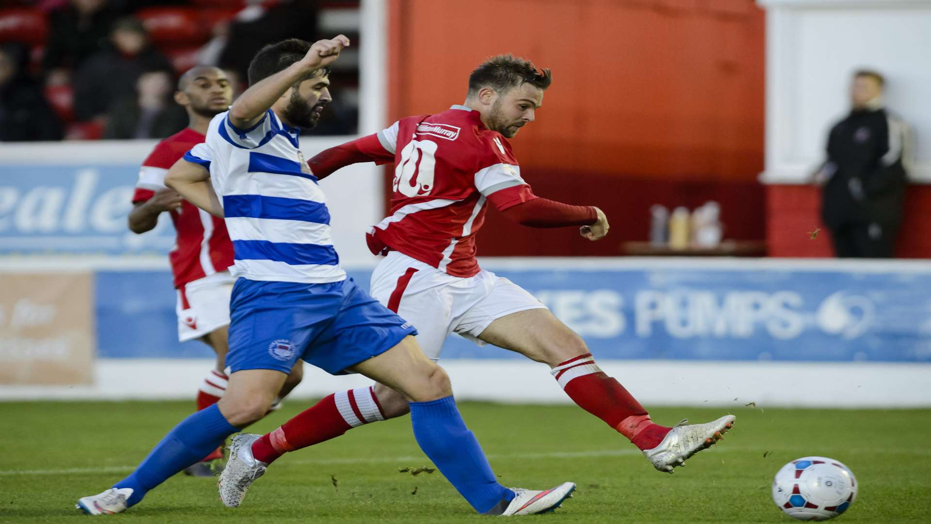 Matt Godden scored 26 league goals for Ebbsfleet in 2015/16 Picture: Andy Payton