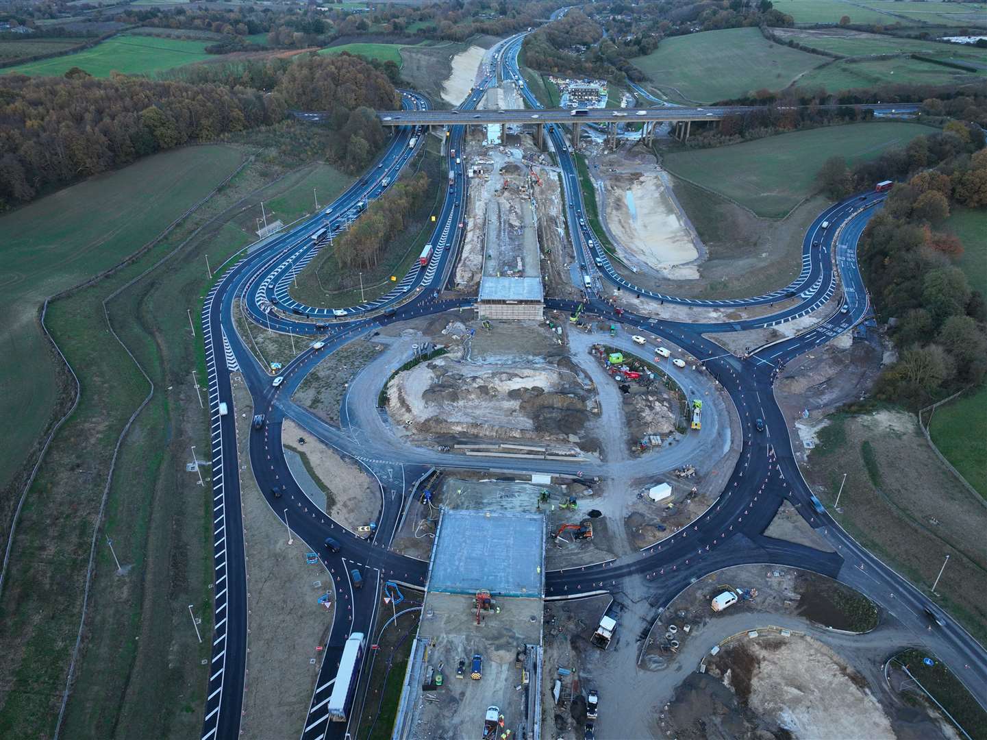 A249 Sheppey bound to close as Stockbury flyover work continues