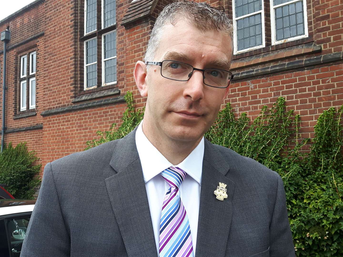 Head teacher Mark Tomkins sent out a statement yesterday