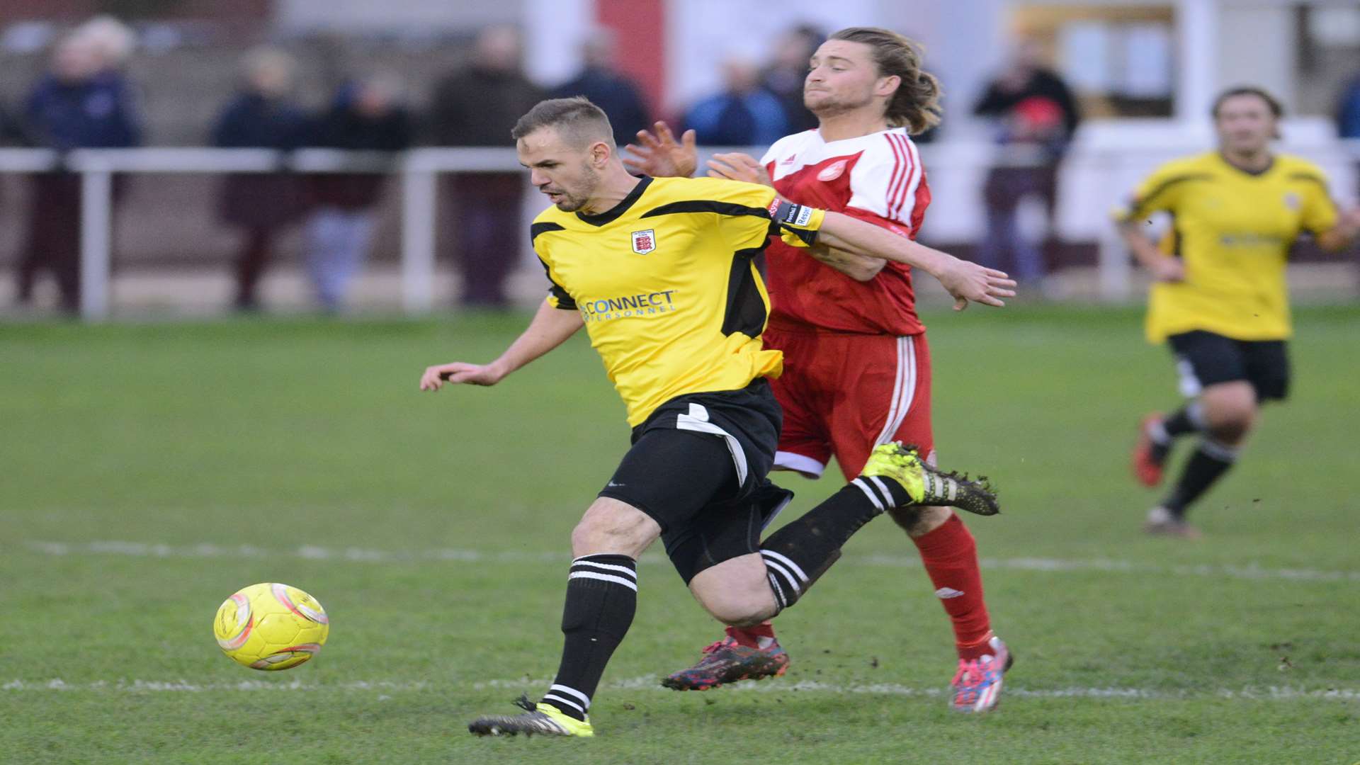 Hythe beat Faversham 2-0 at Reachfields in December Picture: Gary Browne