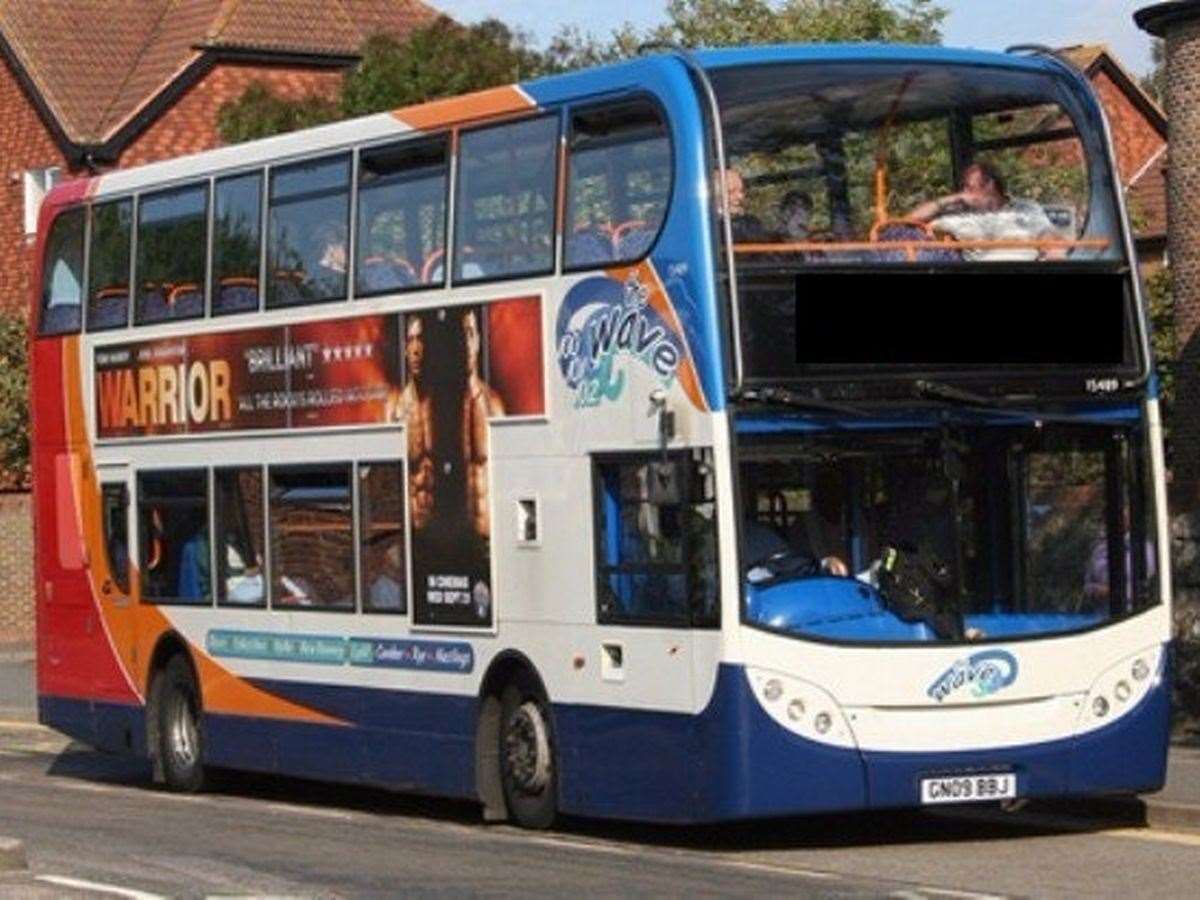 The cuts will affect buses, including some Stagecoach services, across Kent