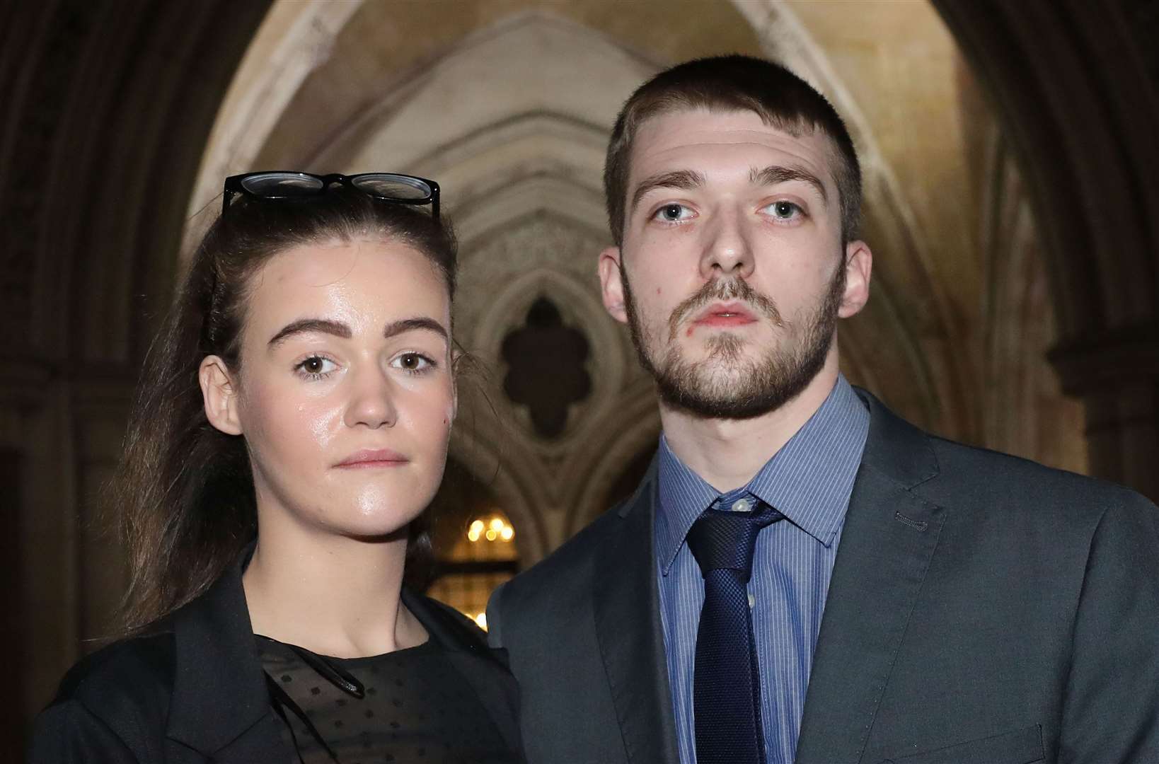 The case of Indi Gregory has drawn similarities to that of Alfie Evans, whose parents, Tom Evans and Kate James, took his case to the High Court (Philip Toscano/PA)