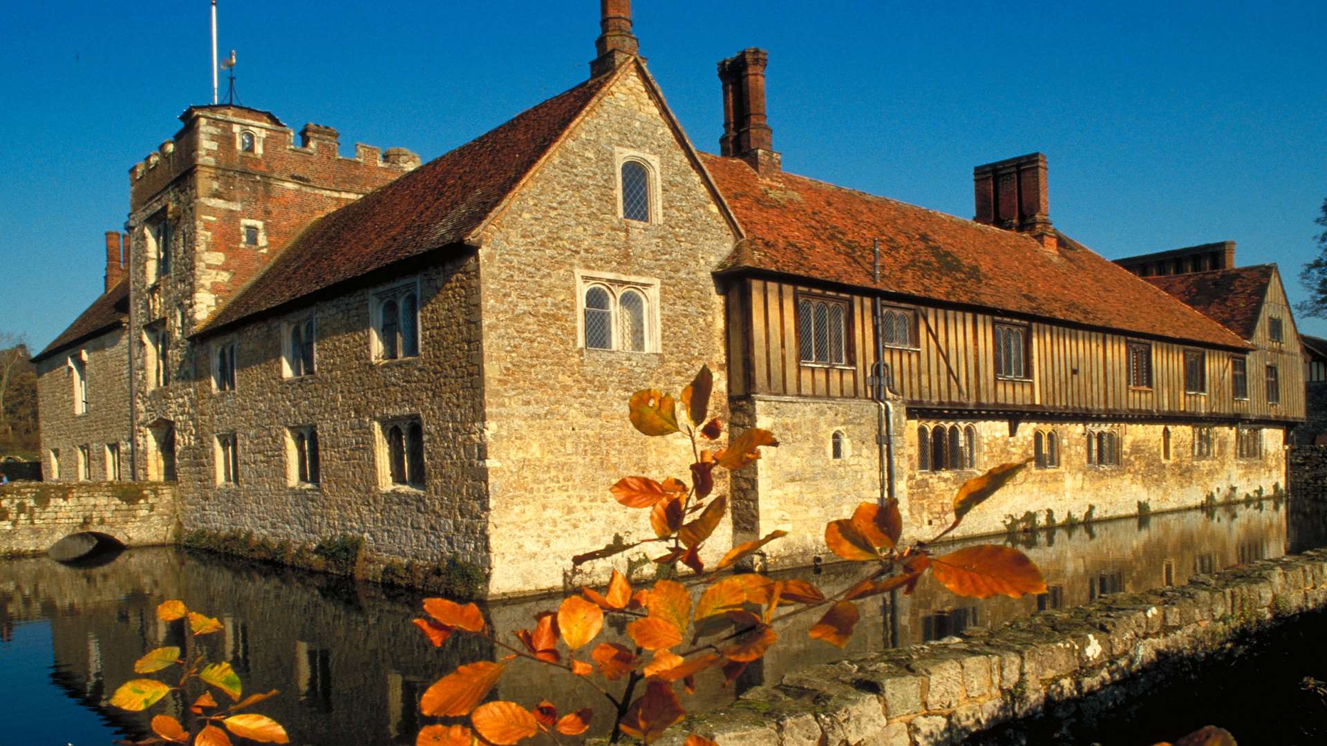 The National Trust's Ightham Mote, near Borough Green. Picture: Helen Smith