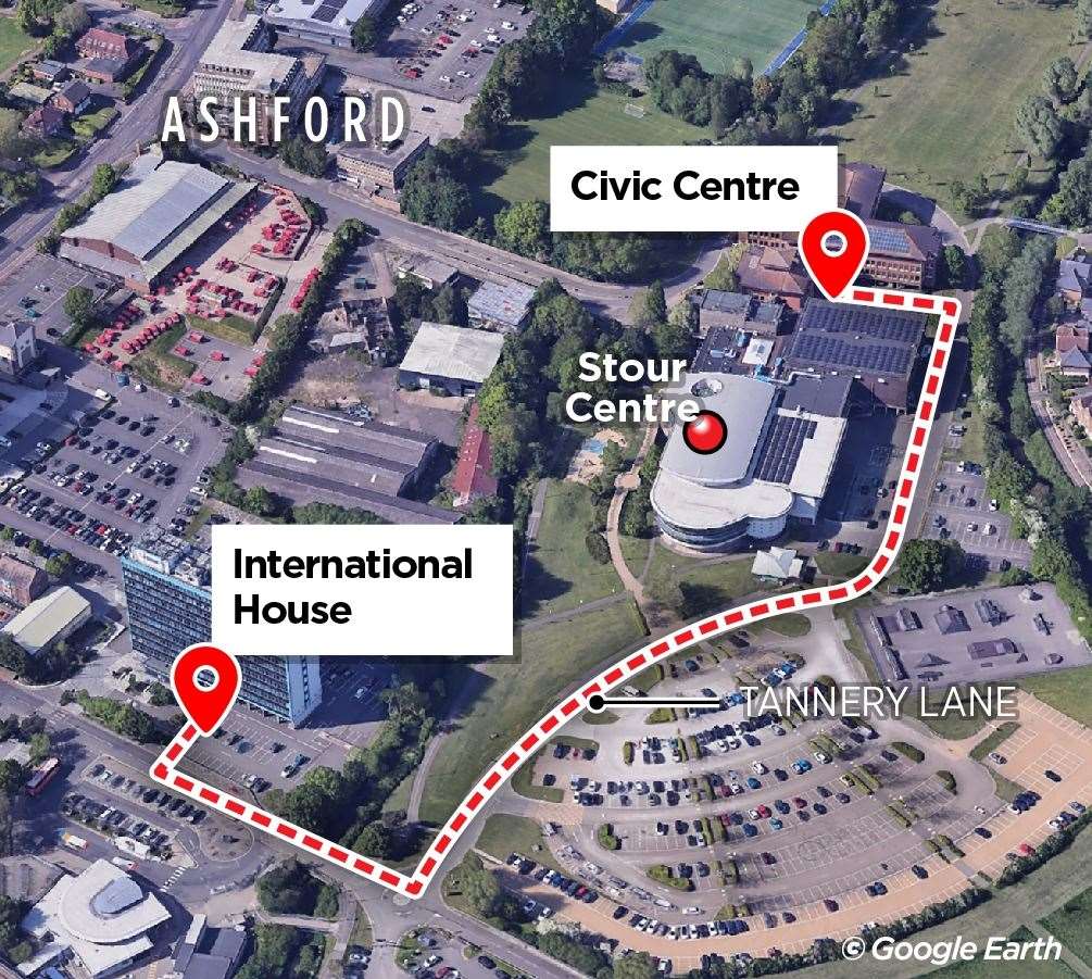 Ashford Borough Council (ABC) has moved from the Civic Centre to International House