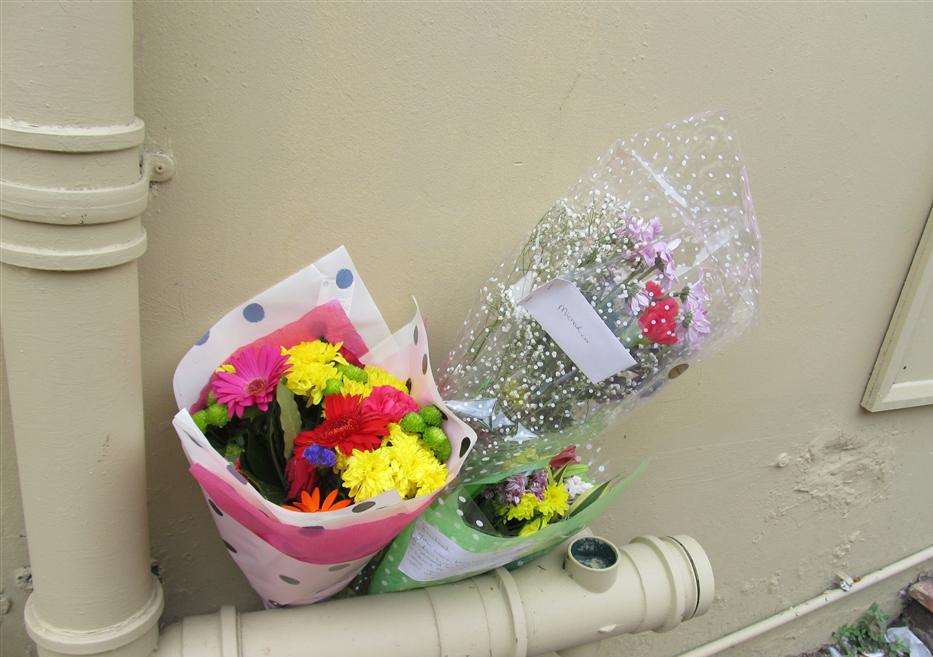 Flowers left outside Rivals nightclub in memory of Michael Bowes