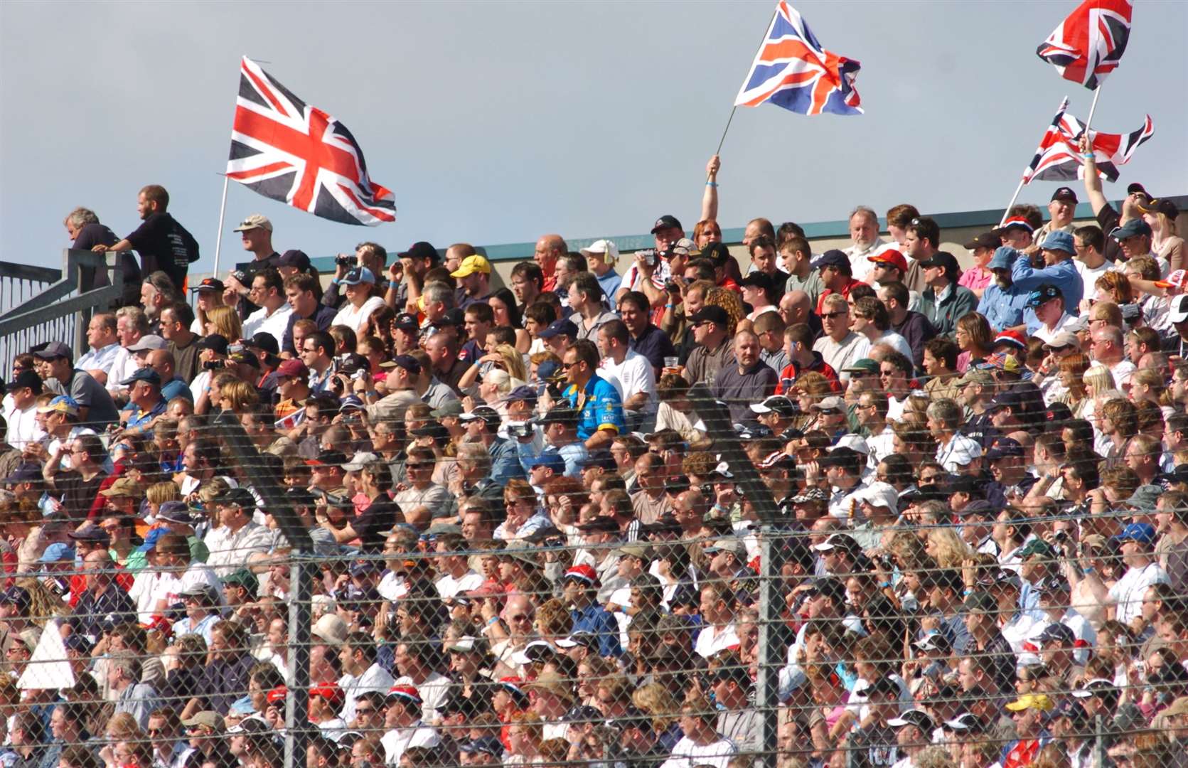 Thousands attended the first-ever A1 event in September 2005. Picture: Barry Goodwin