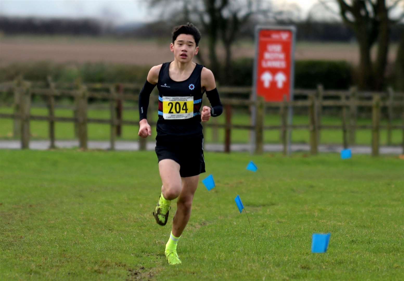 Blackheath & Bromley’s under-15 boys’ winner, Joseph Scanes. Picture: Barry Goodwin