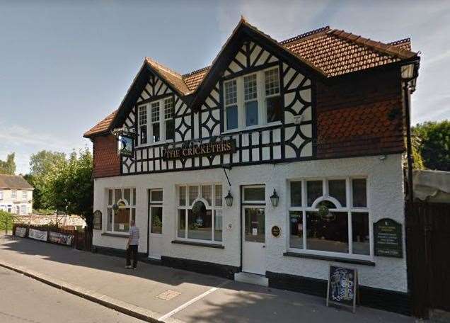 The Cricketers in Crabble Avenue, Dover