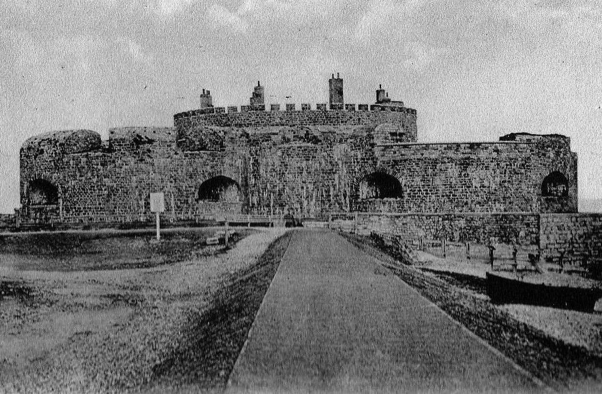 Sandown Castle, before it was demolished; only ruins remain. Picture: Judith Gaunt