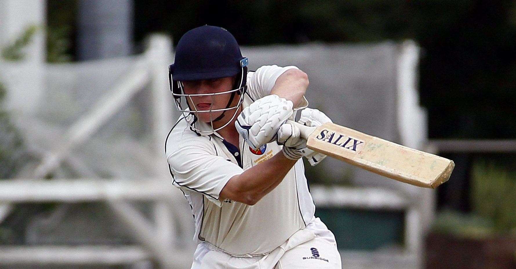 Sandwich skipper Jan Gray eased their relegation concerns, taking three wickets, as they beat Lordswood. Picture: Sean Aidan