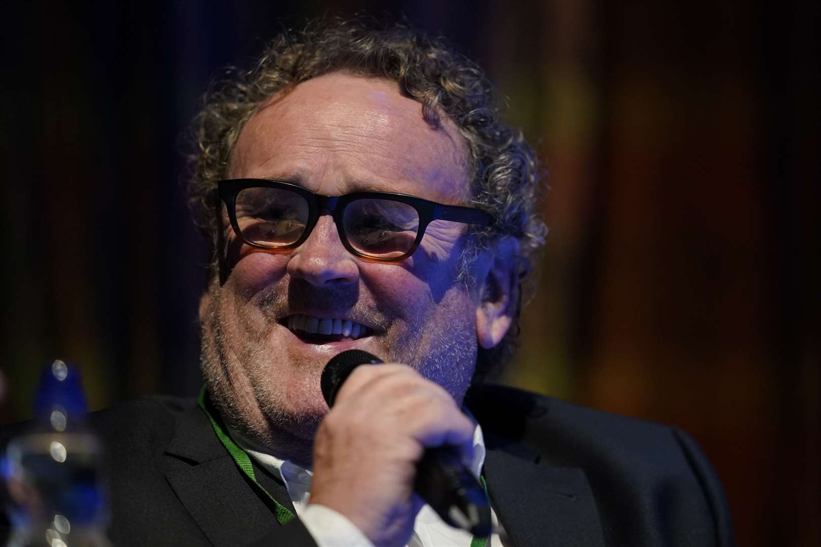 Actor Colm Meaney takes part in an event debating Irish unification (Niall Carson/PA)