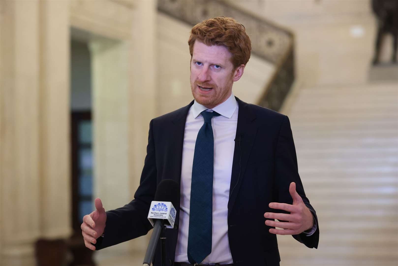 The SDLP’s Matthew O’Toole (Liam McBurney/PA)