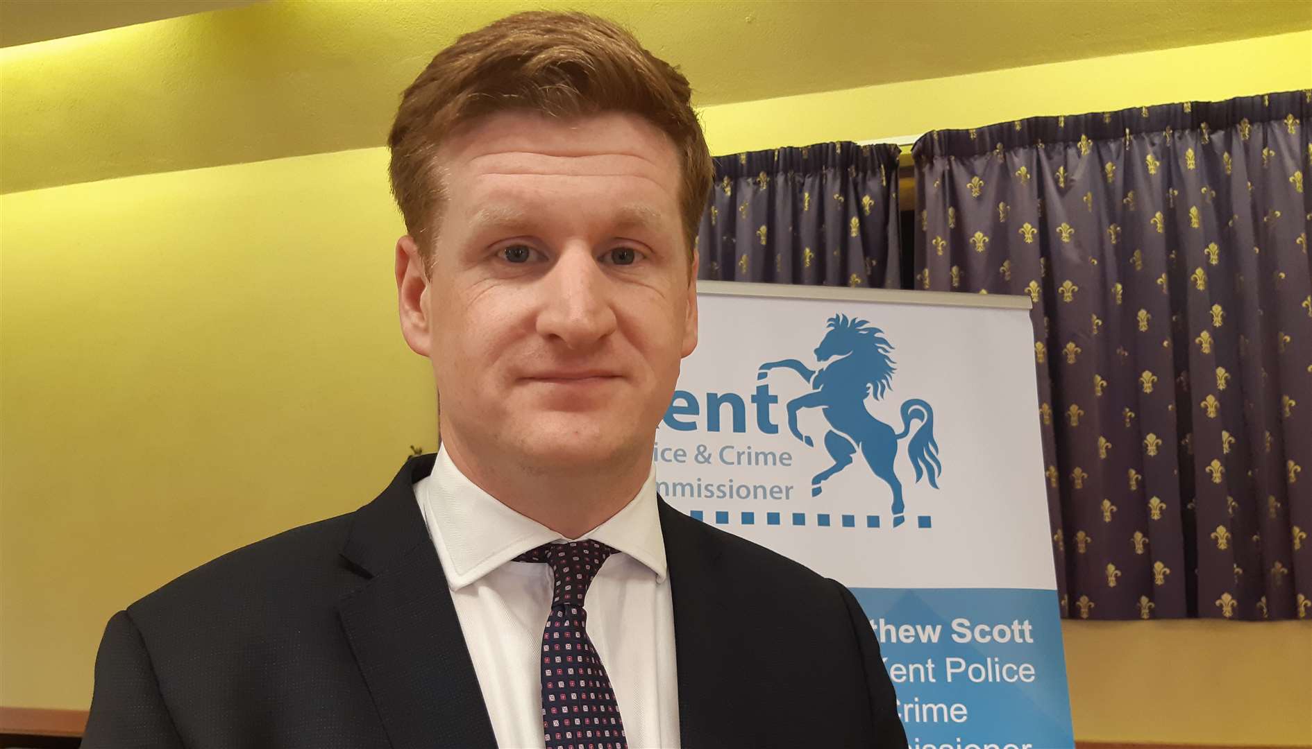 Kent's Police and Crime Commissioner Matthew Scott