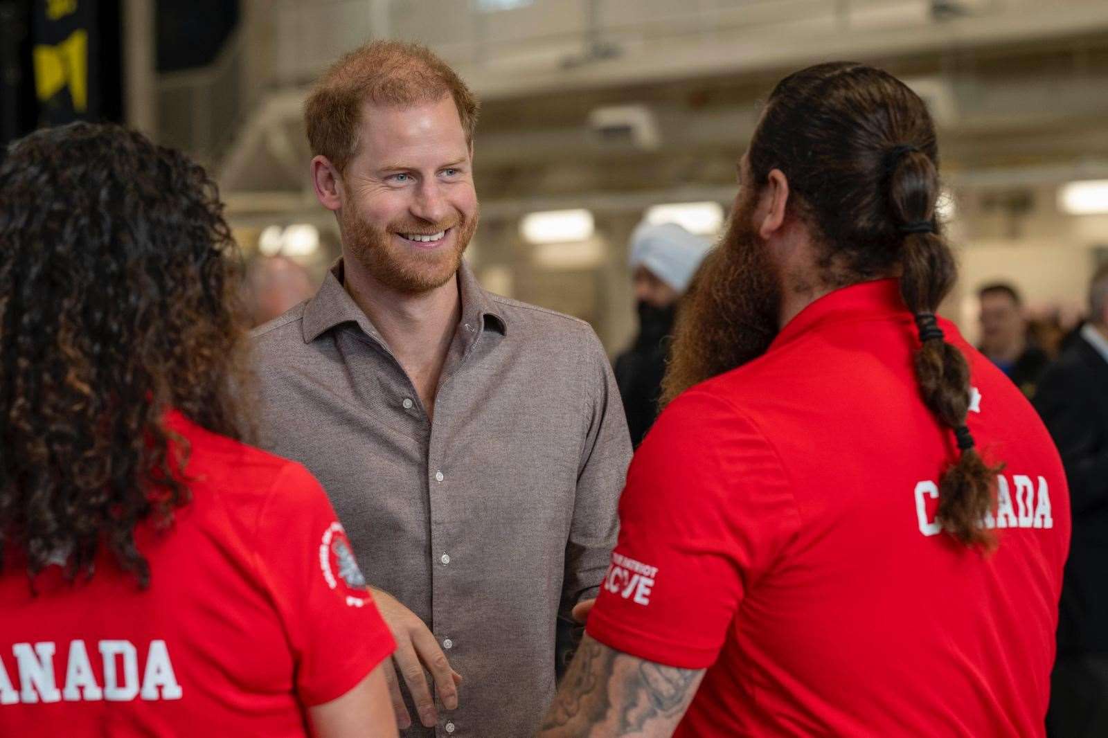 Harry launched a schools programme in Vancouver ahead of the Invictus Games (Invictus Games/PA)